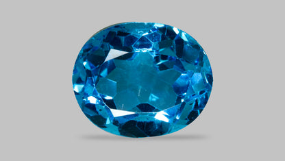 NATURAL BLUE TOPAZ 6.45 CARATS