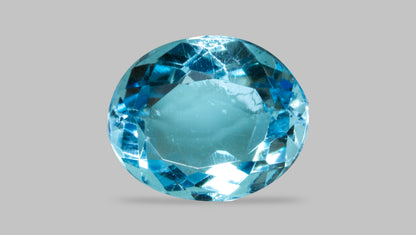 NATURAL BLUE TOPAZ 7.09 CARATS