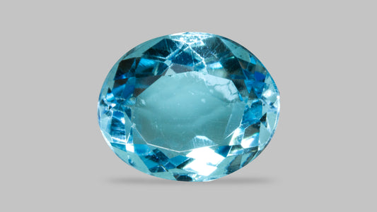 NATURAL BLUE TOPAZ 7.09 CARATS