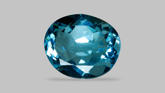 NATURAL BLUE TOPAZ 8.78 CARATS