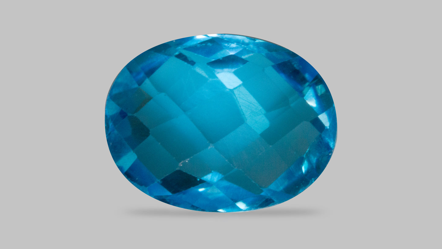 NATURAL BLUE TOPAZ 6.48 CARATS