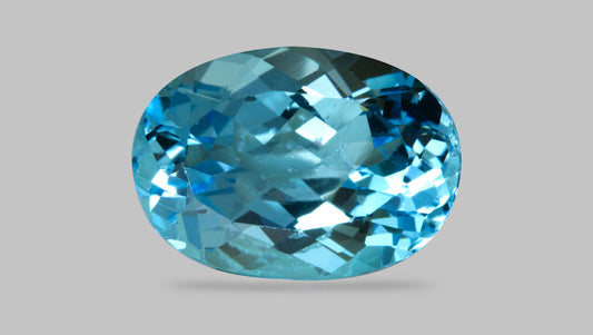 NATURAL BLUE TOPAZ 7.56 CARATS