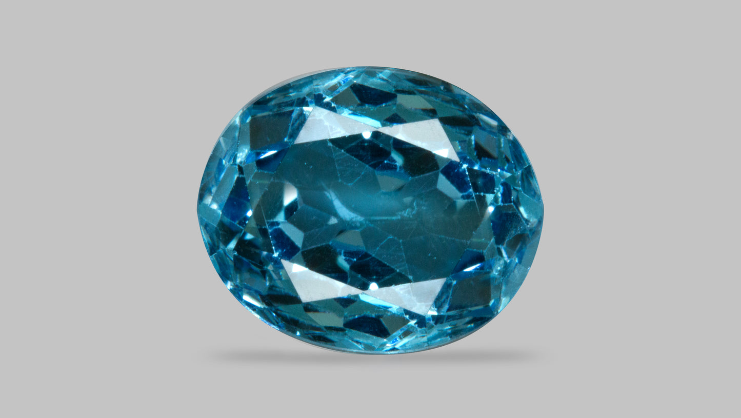 NATURAL BLUE TOPAZ 6.54 CARATS