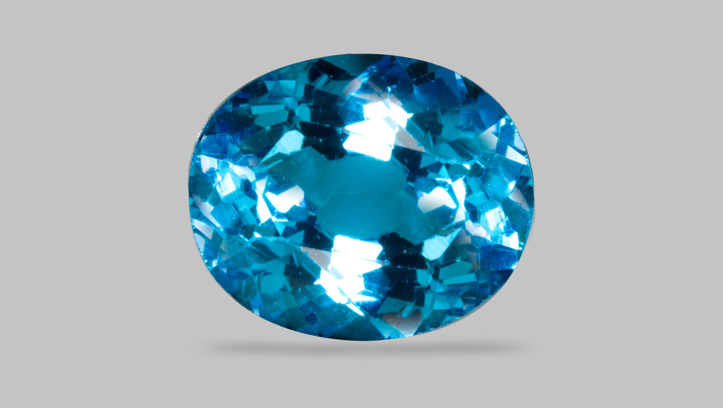 NATURAL BLUE TOPAZ 6.15 CARATS