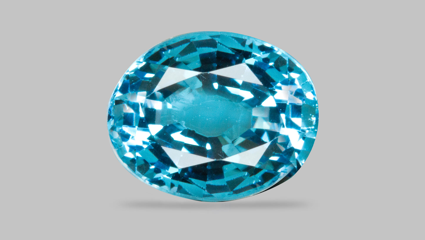 NATURAL BLUE TOPAZ 6.87 CARATS