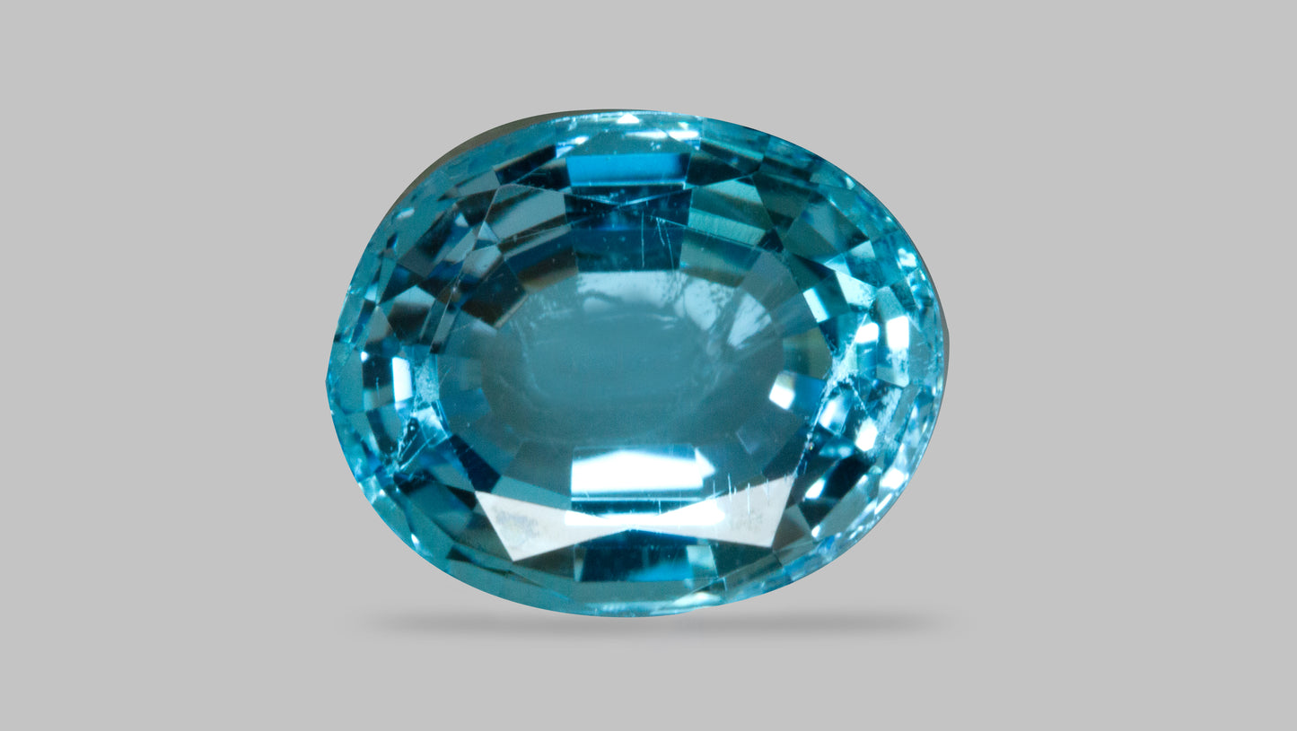NATURAL BLUE TOPAZ 7.70 CARATS