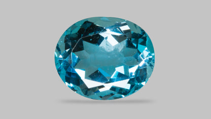 NATURAL BLUE TOPAZ 5.71 CARATS