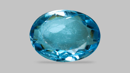 NATURAL BLUE TOPAZ 6.81 CARATS