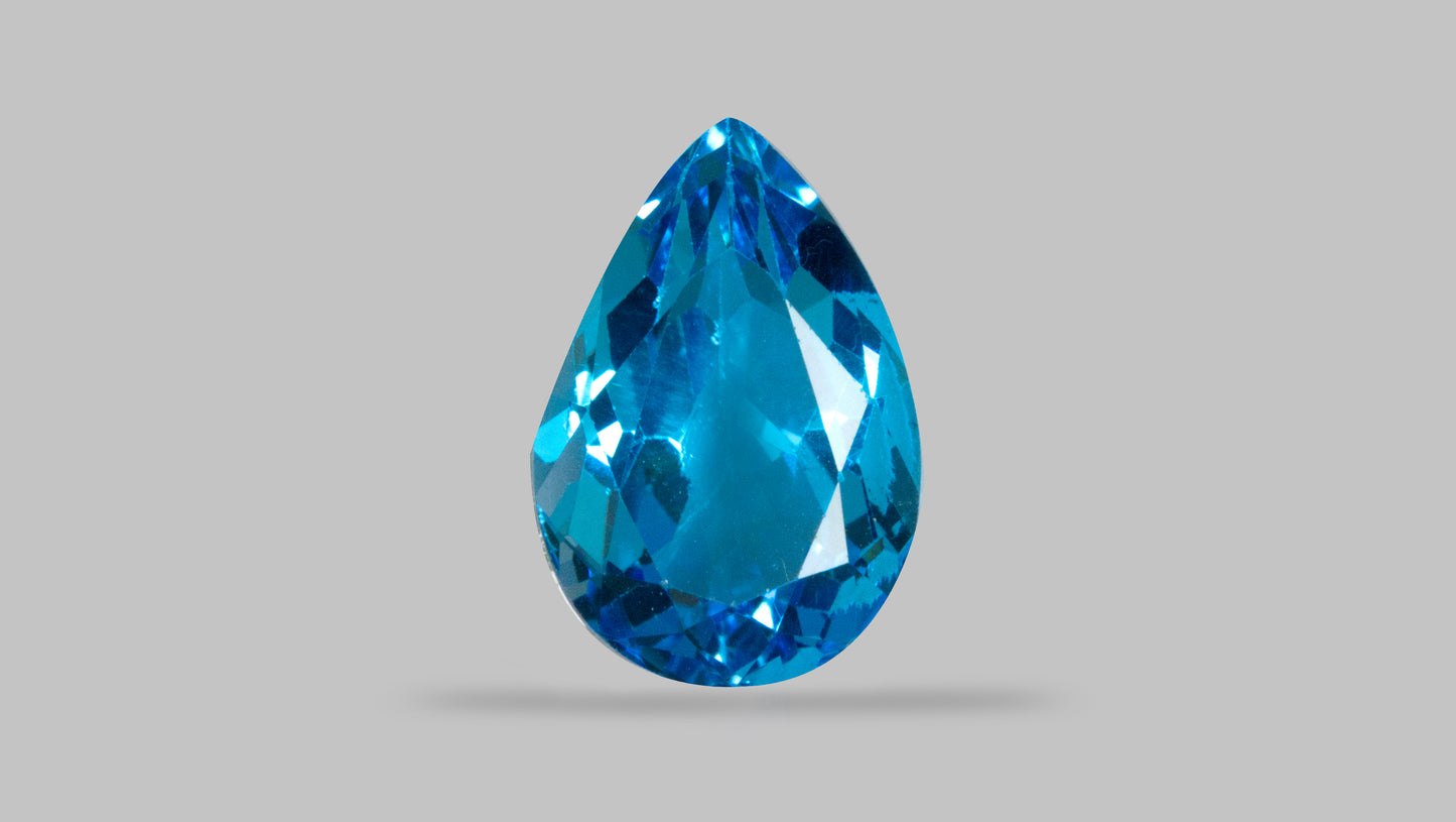 NATURAL BLUE TOPAZ 7.61 CARATS