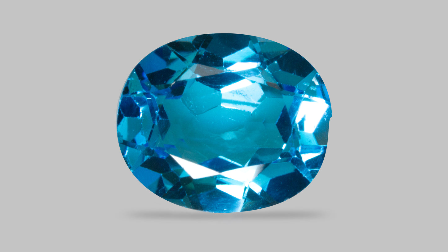 NATURAL BLUE TOPAZ 5.49 CARATS