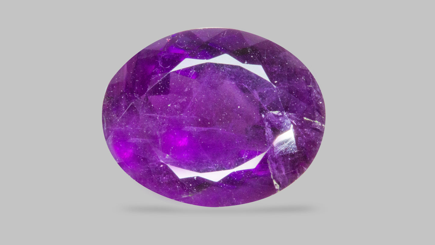 NATURAL AMETHYST 9.89 CARATS.