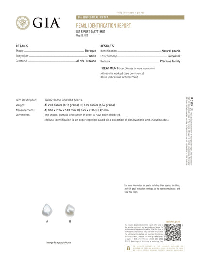 Natural Basra Pearl (Moti) 4.12 Carats