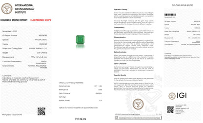 Zambian Emerald (Panna) 2.59 Carats