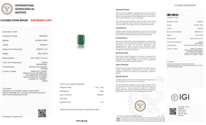 Zambian Emerald (Panna) 3.86 Carats