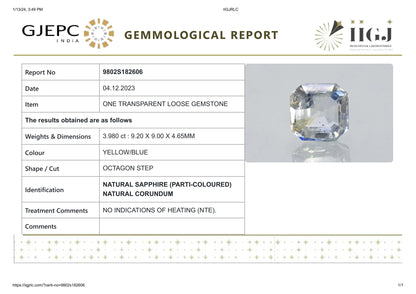 Natural Pitambari 3.98 Carats