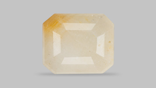 Natural Yellow Sapphire (Pukhraj) 10.14 Carats