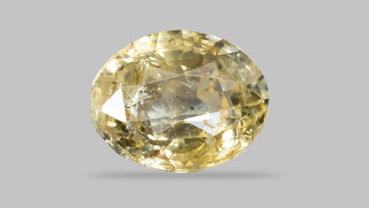 Natural Yellow Sapphire (Pukhraj) 2.86 Carats