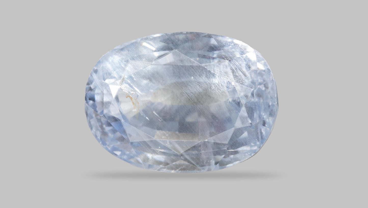 Natural Blue Sapphire (Neelam) 7.38 Carats