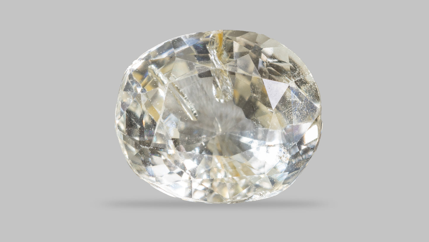 Natural Yellow Sapphire (Pukhraj) 3.49 Carats