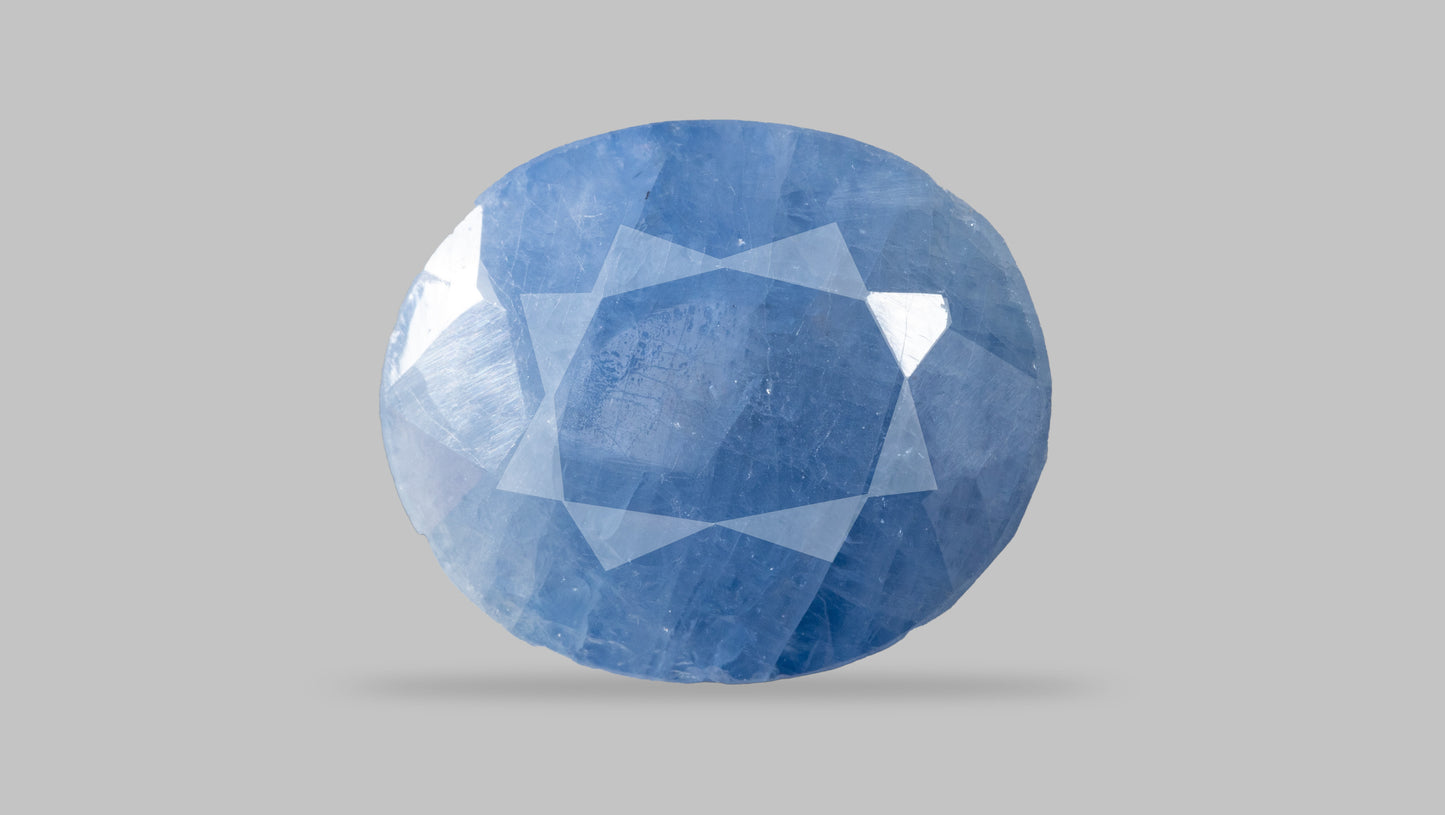 Natural Blue Sapphire (Neelam) 10.38 Carats