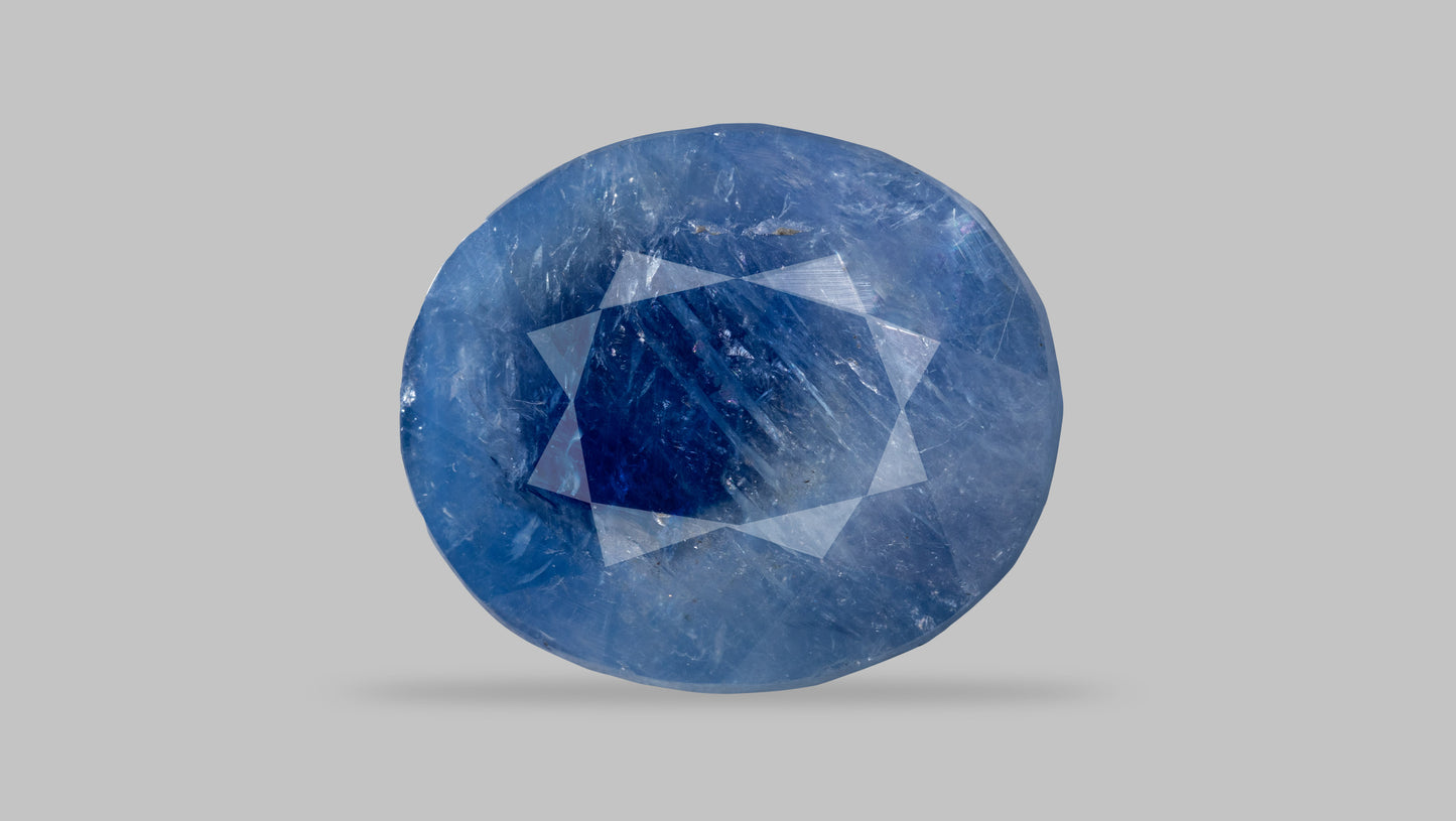 Kashmir Blue Sapphire (Neelam) 13.17 Carats