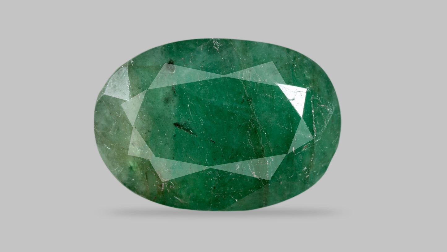 Minor Oil Natural Zambian Emerald (Panna) 6.07 Carats