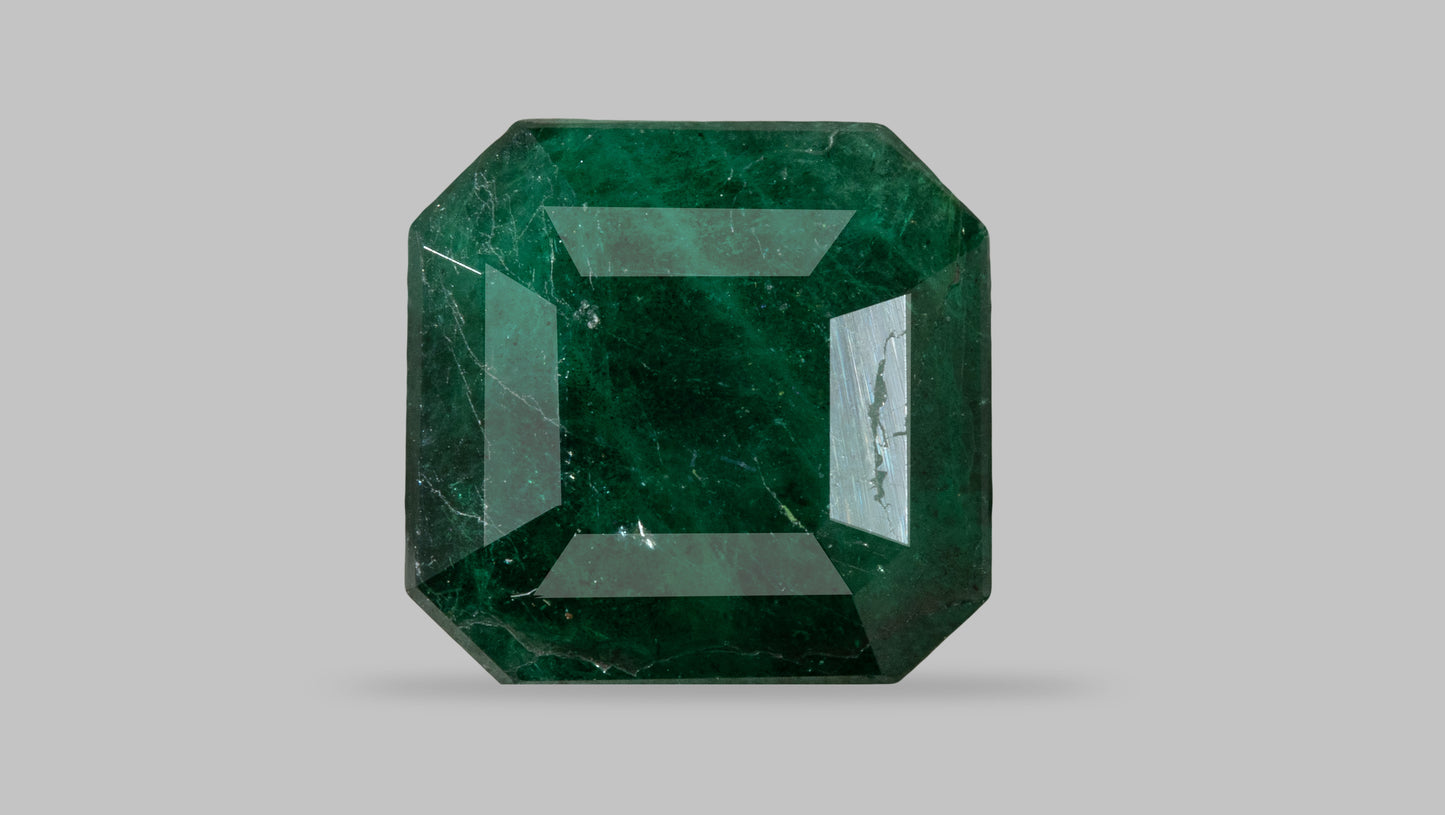 Minor Oil Natural Zambian Emerald (Panna) 3.48 Carats