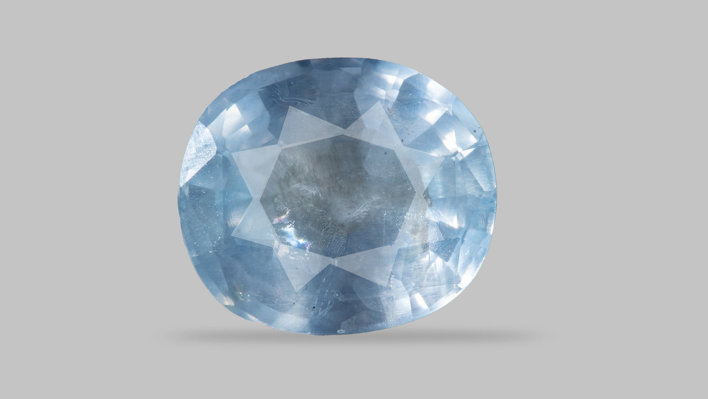Natural Blue Sapphire (Neelam) 4.84 Carats
