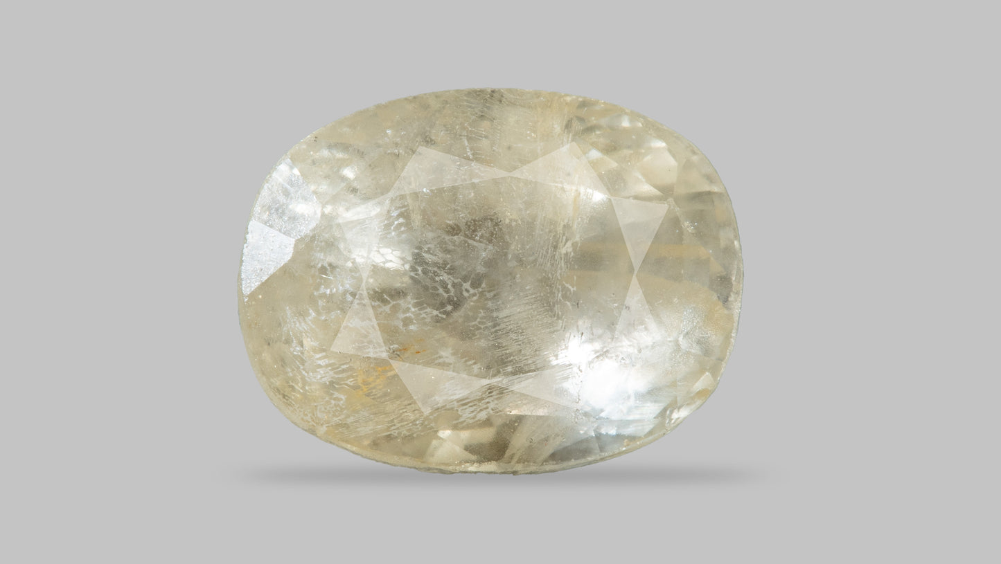 Natural Yellow Sapphire (Pukhraj) 4.85 Carats
