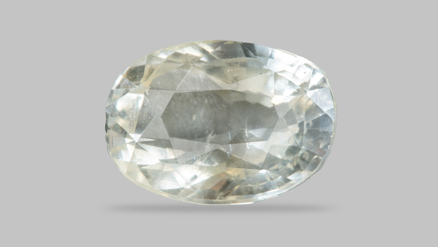 Natural Yellow Sapphire (Pukhraj) 5.93 Carats