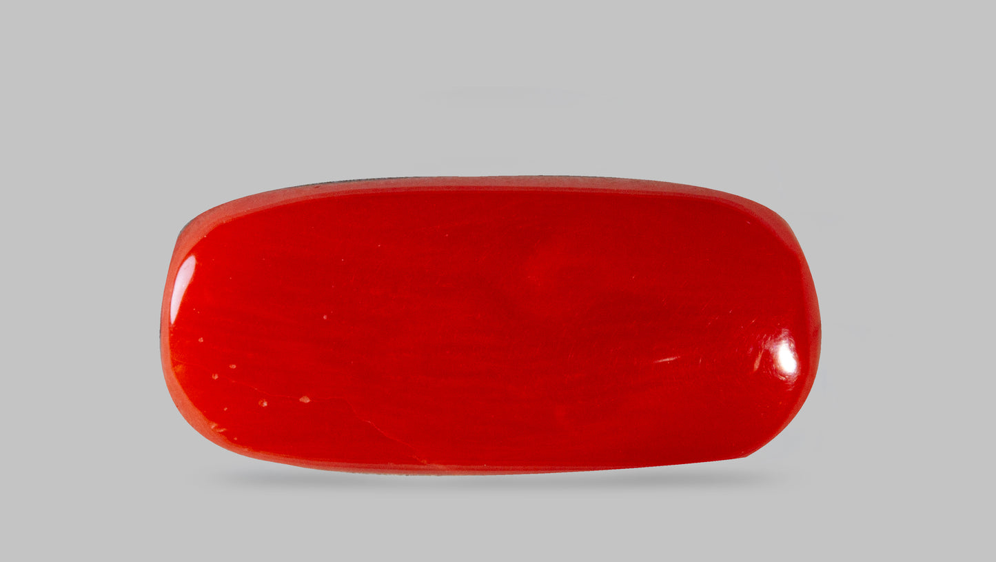 Natural Red Coral (Moonga) 8.08 Carats