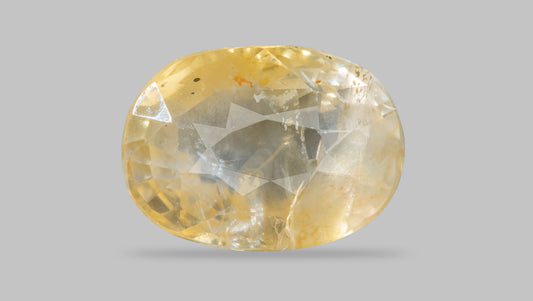 Natural Yellow Sapphire (Pukhraj) 5.88 Carats