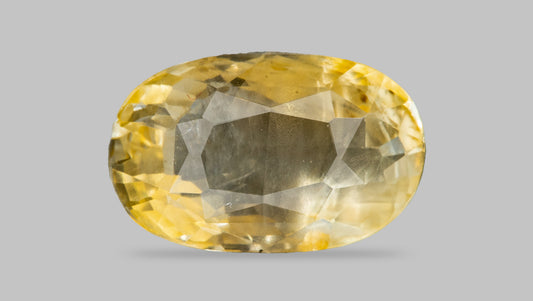 Natural Yellow Sapphire (Pukhraj) 4.82 Carats