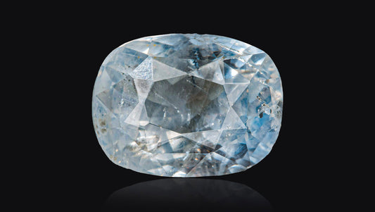NATURAL WHITE SAPPHIRE 7.65 CARATS