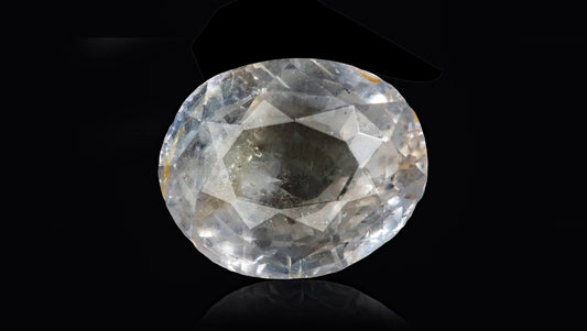 Natural White Sapphire 6.43 Carats