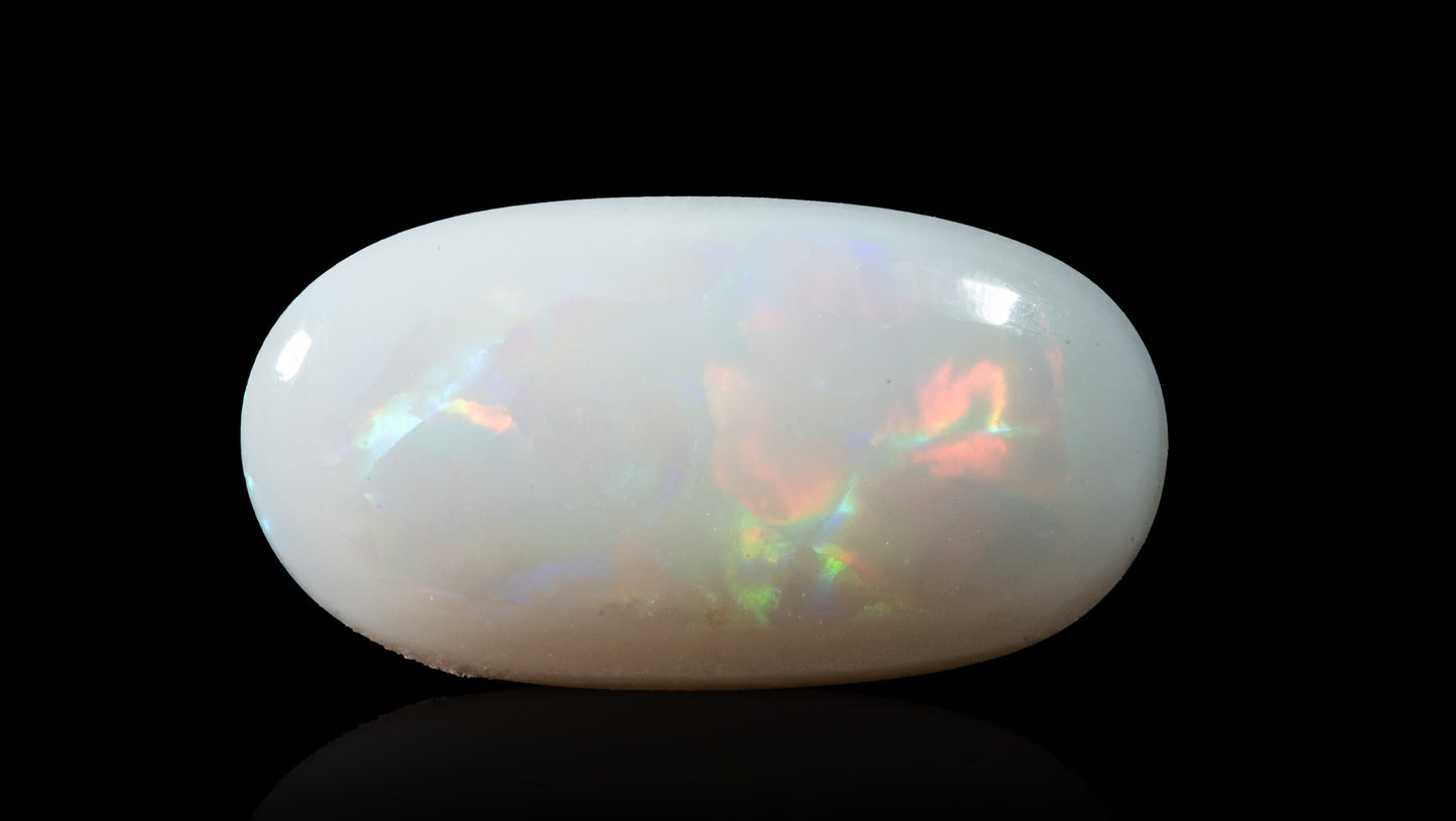 Natural Australian White Fire Opal 2.76 Carats