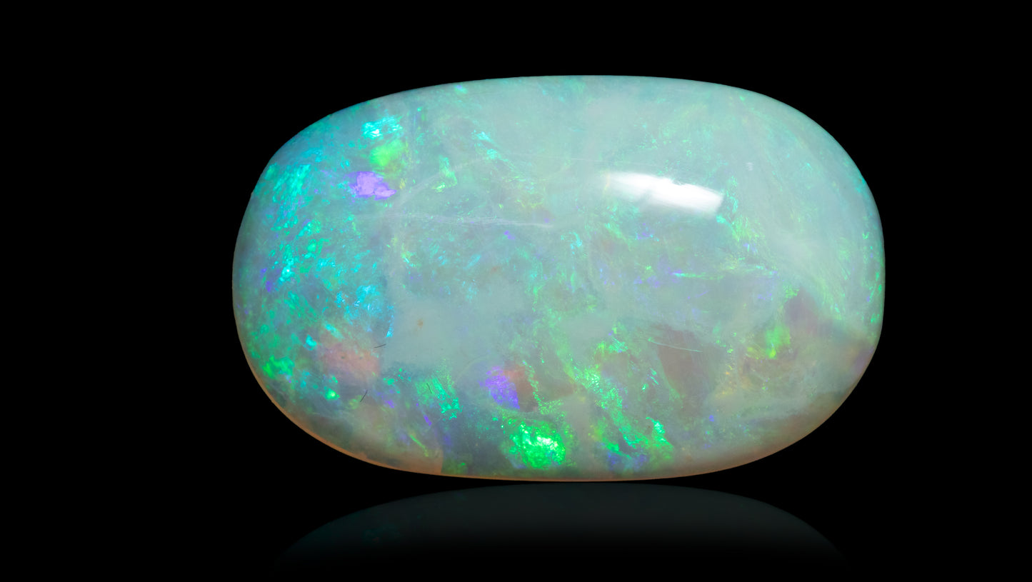 Natural Australian White Fire Opal 12.72 Carats
