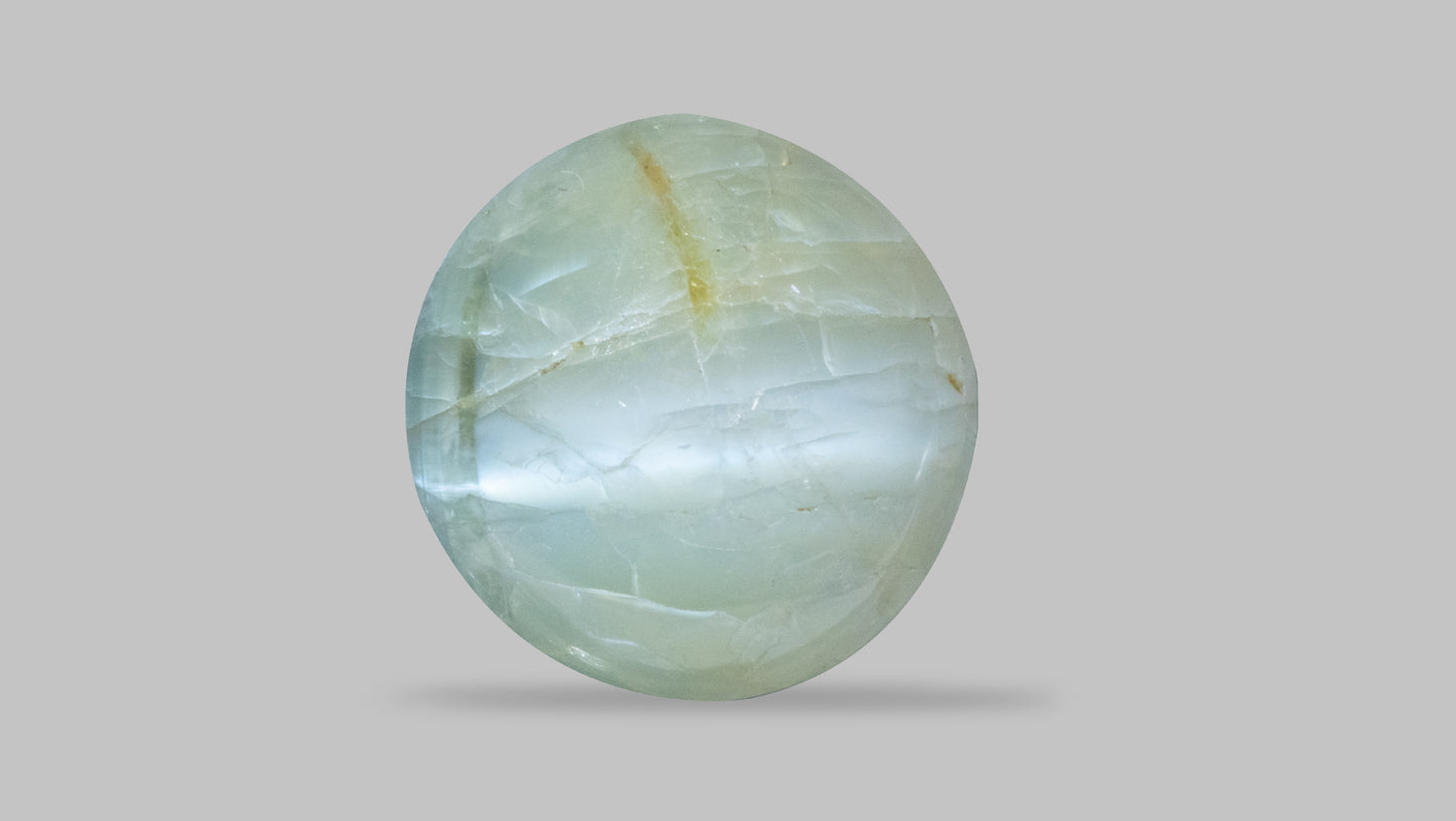 Natural Cat'S Eye (Lehsuniya) 6.53 Carats