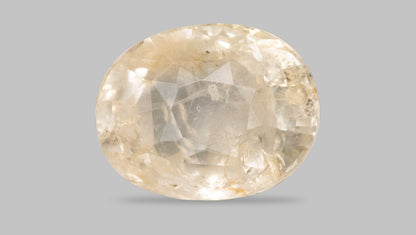 Natural Yellow Sapphire (Pukhraj) 6.46 Carats