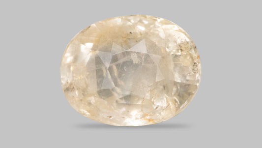Natural Yellow Sapphire (Pukhraj) 6.46 Carats