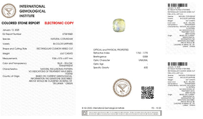 Natural Pitambari 4.67 Carats