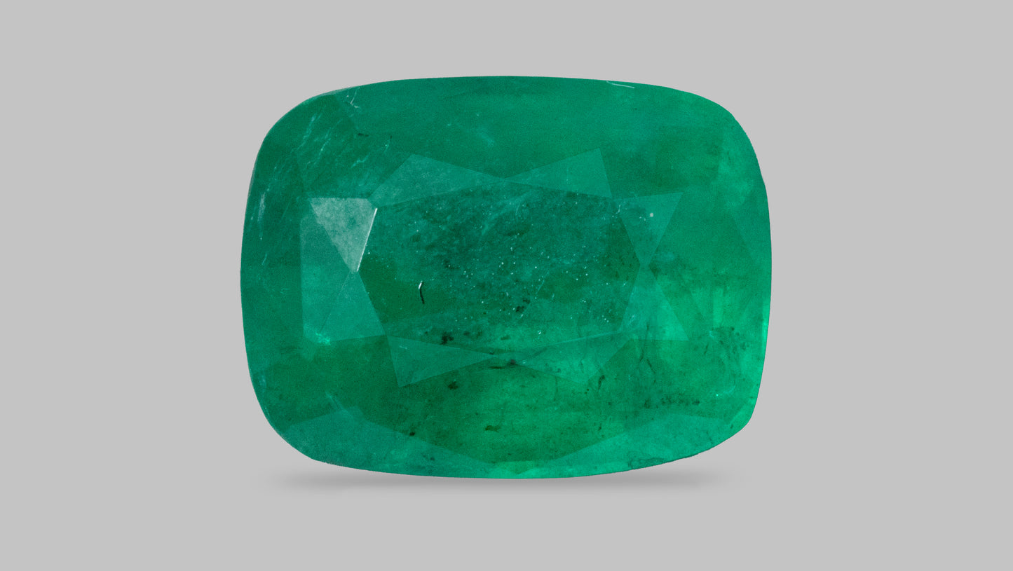 Minor Oil Natural Zambian Emerald (Panna) 5.97 Carats