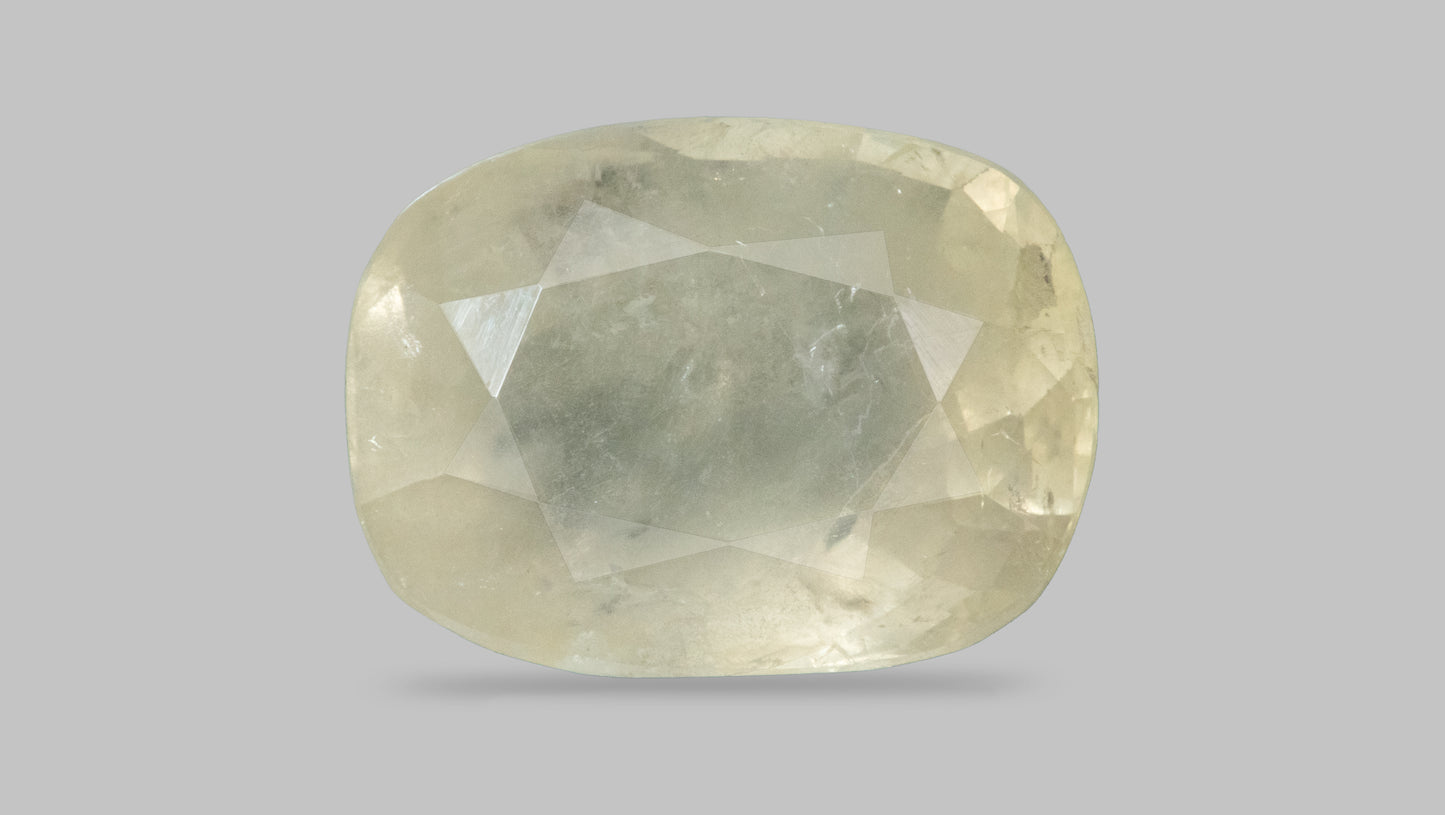 Natural Yellow Sapphire (Pukhraj) 10.83 Carats
