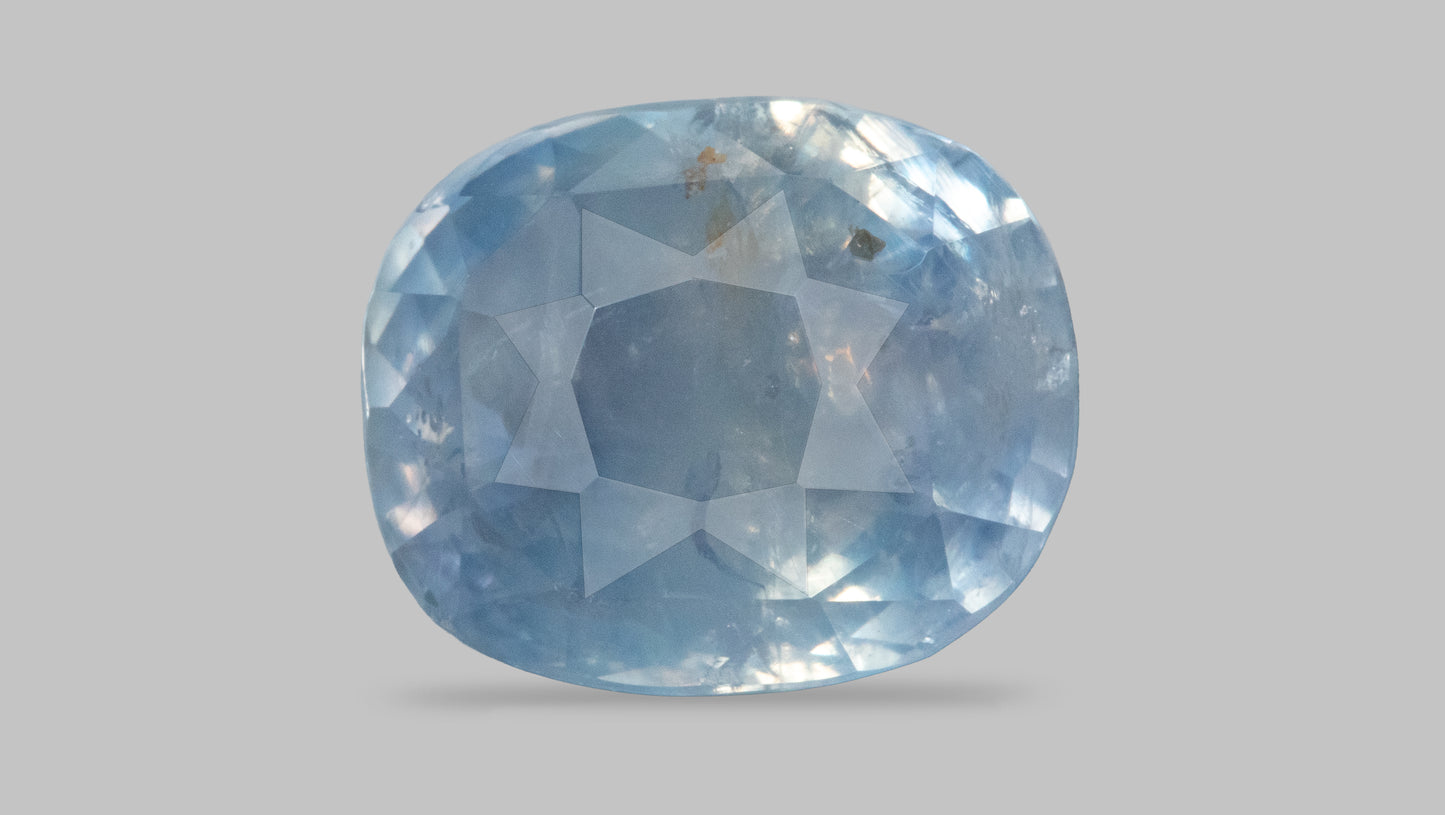 NATURAL BLUE SAPPHIRE (NEELAM) 7.58 CARATS
