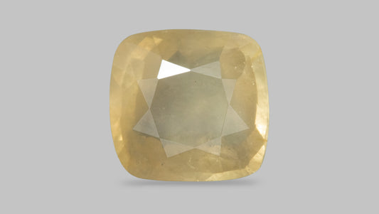 NATURAL YELLOW SAPPHIRE (PUKHRAJ) 9.15 CARATS