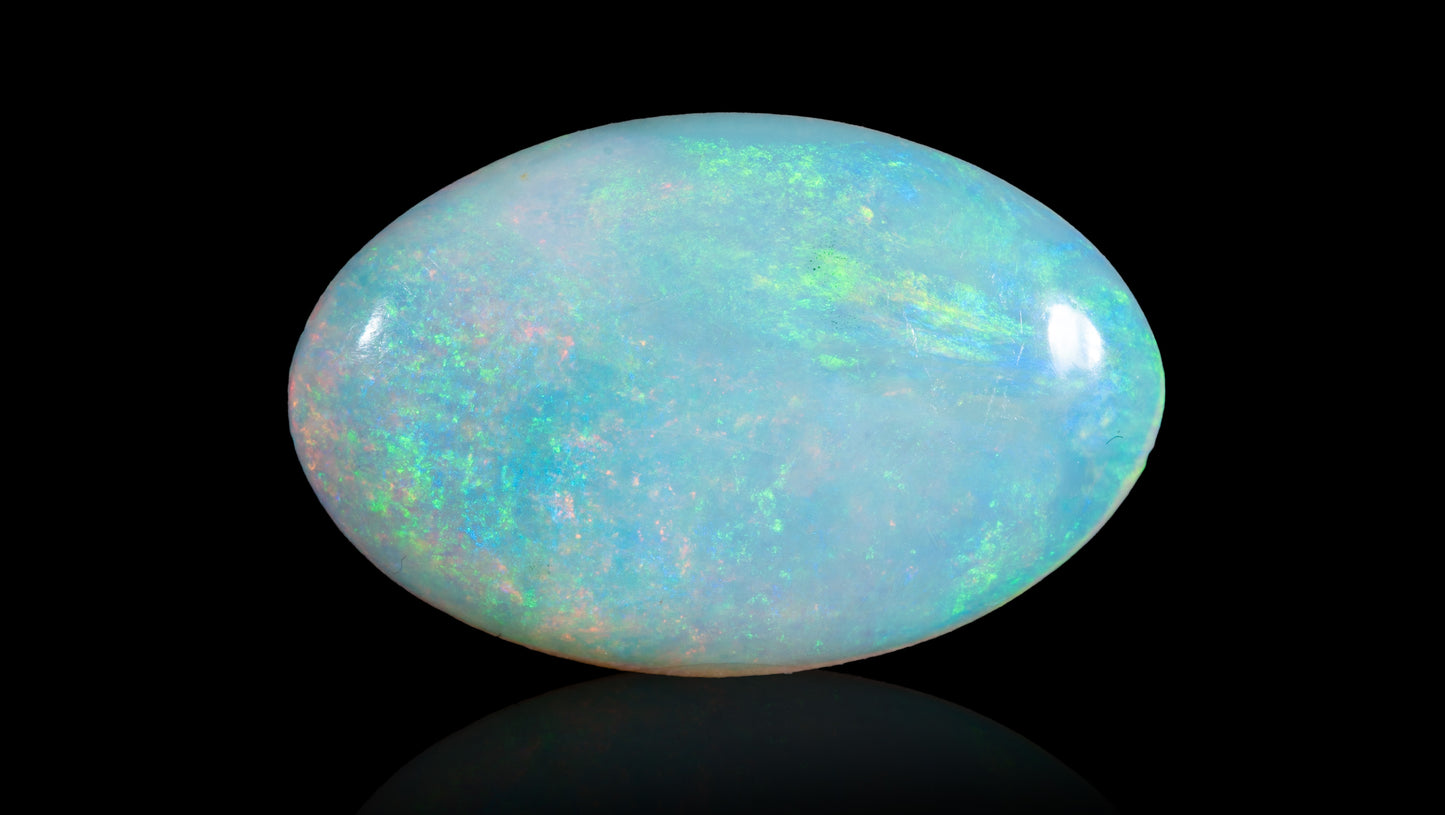 Natural Australian White Fire Opal 4.82 Carats
