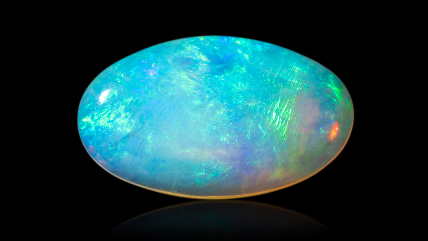 Natural Australian White Fire Opal 4.00 Carats