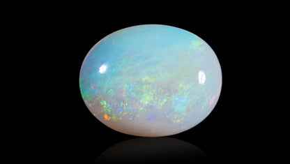 Natural Australian White Fire Opal 6.74 Carats