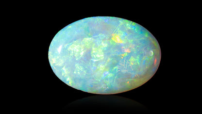 Natural Australian White Fire Opal 3.92 Carats