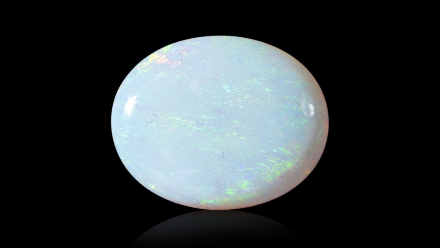 Natural Australian White Fire Opal 6.20 Carats